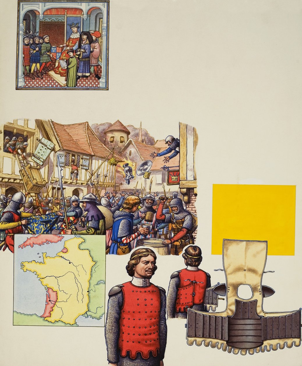 De 100-jarige oorlog door Pat (1907 95) Nicolle