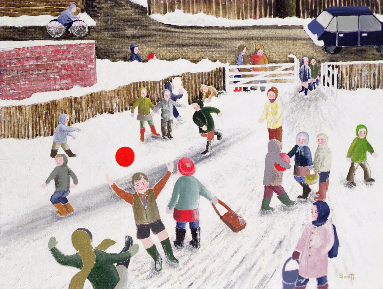 Speeltuin Sneeuw door Pat Scott