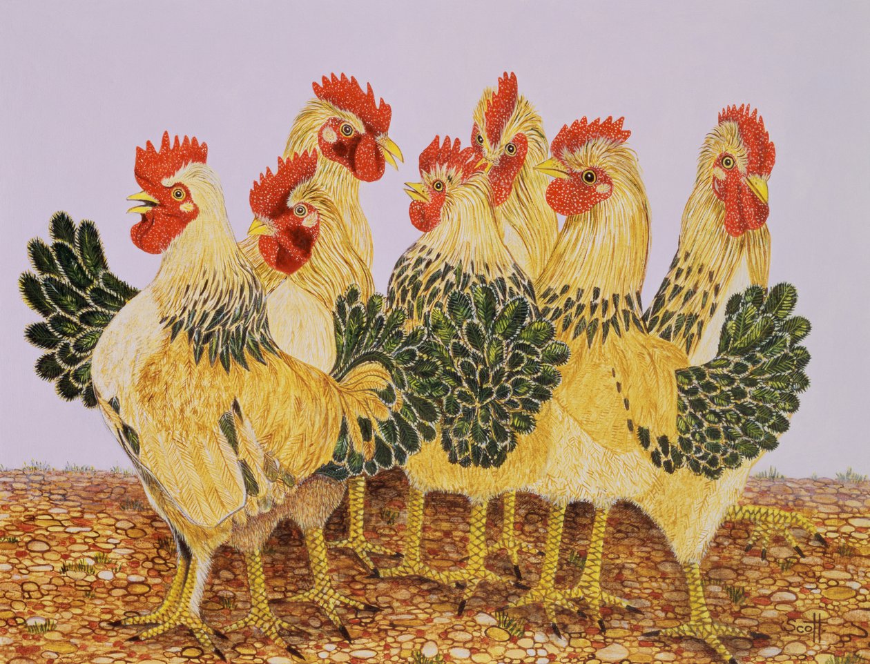 Strutters Ballet door Pat Scott