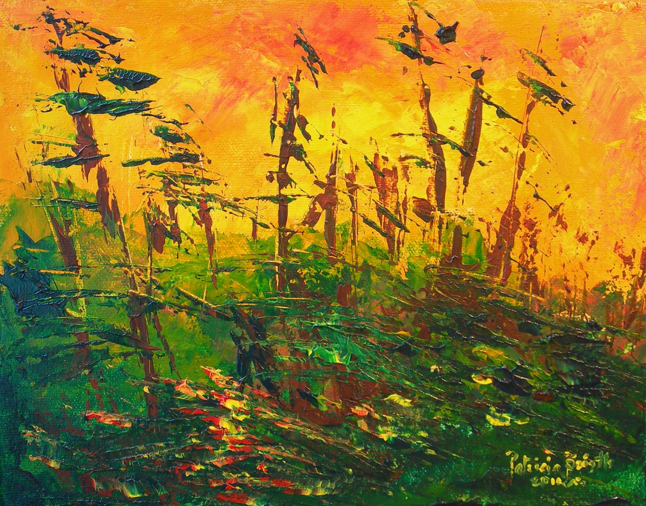 Bayou door Patricia Brintle