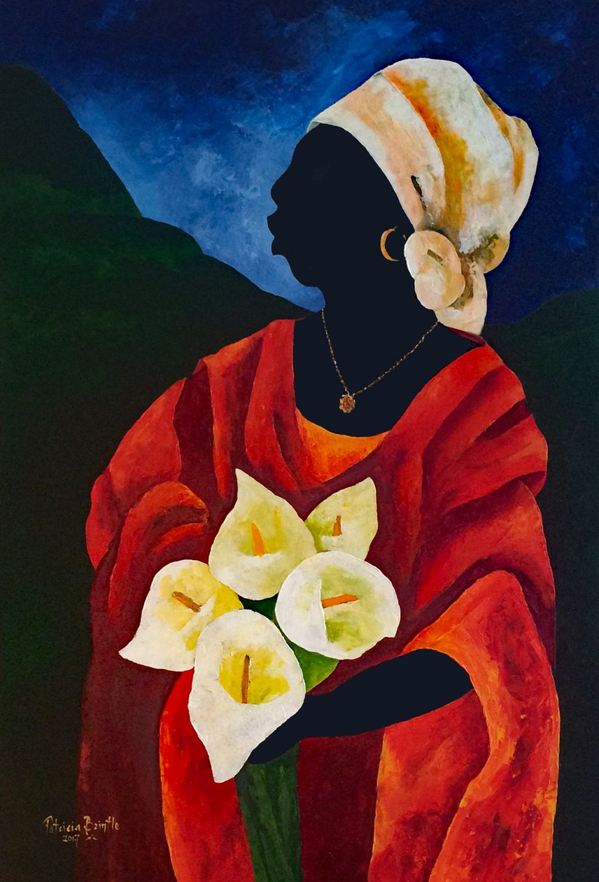 Callas vijf, 2017 door Patricia Brintle