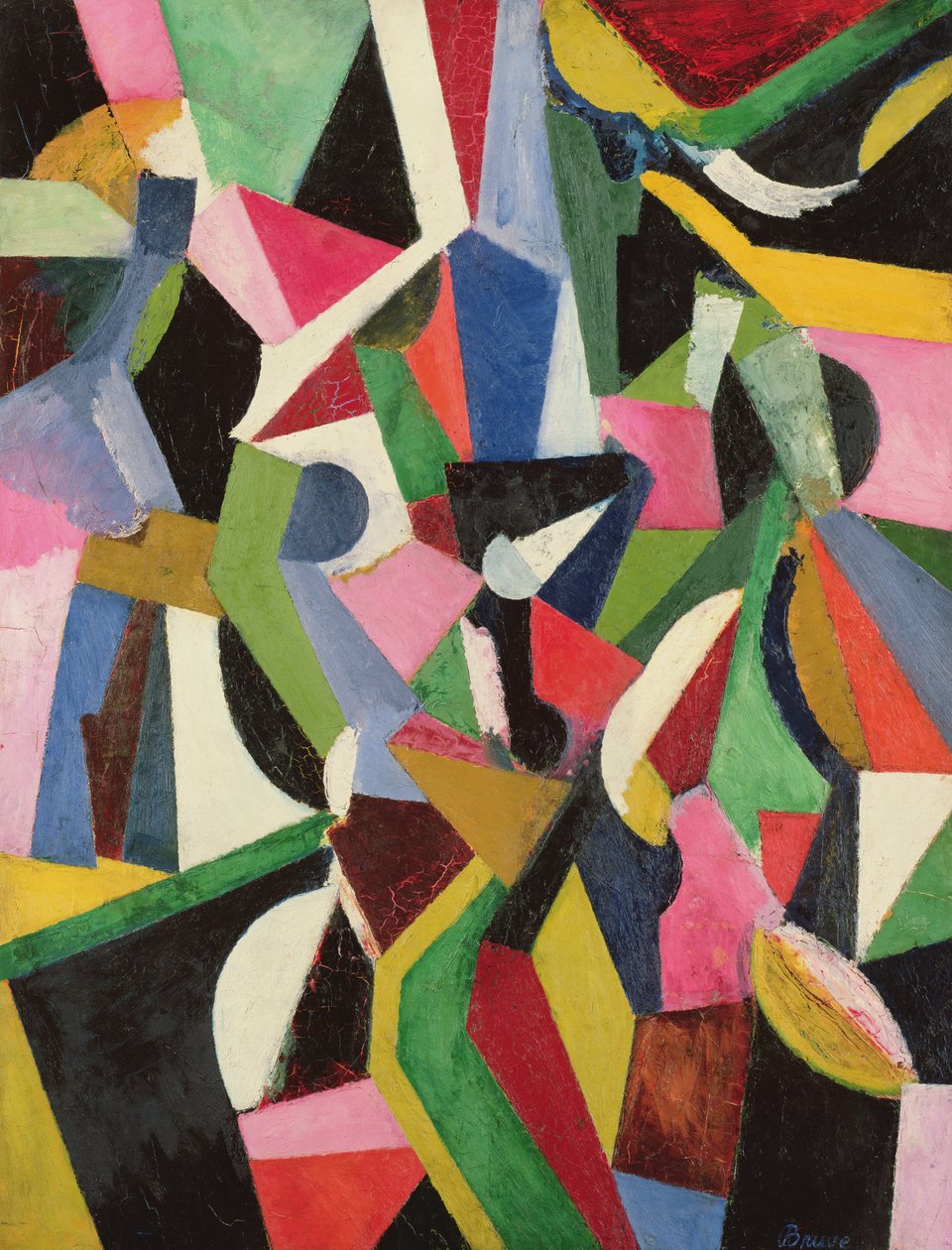Compositie I door Patrick Henry Bruce
