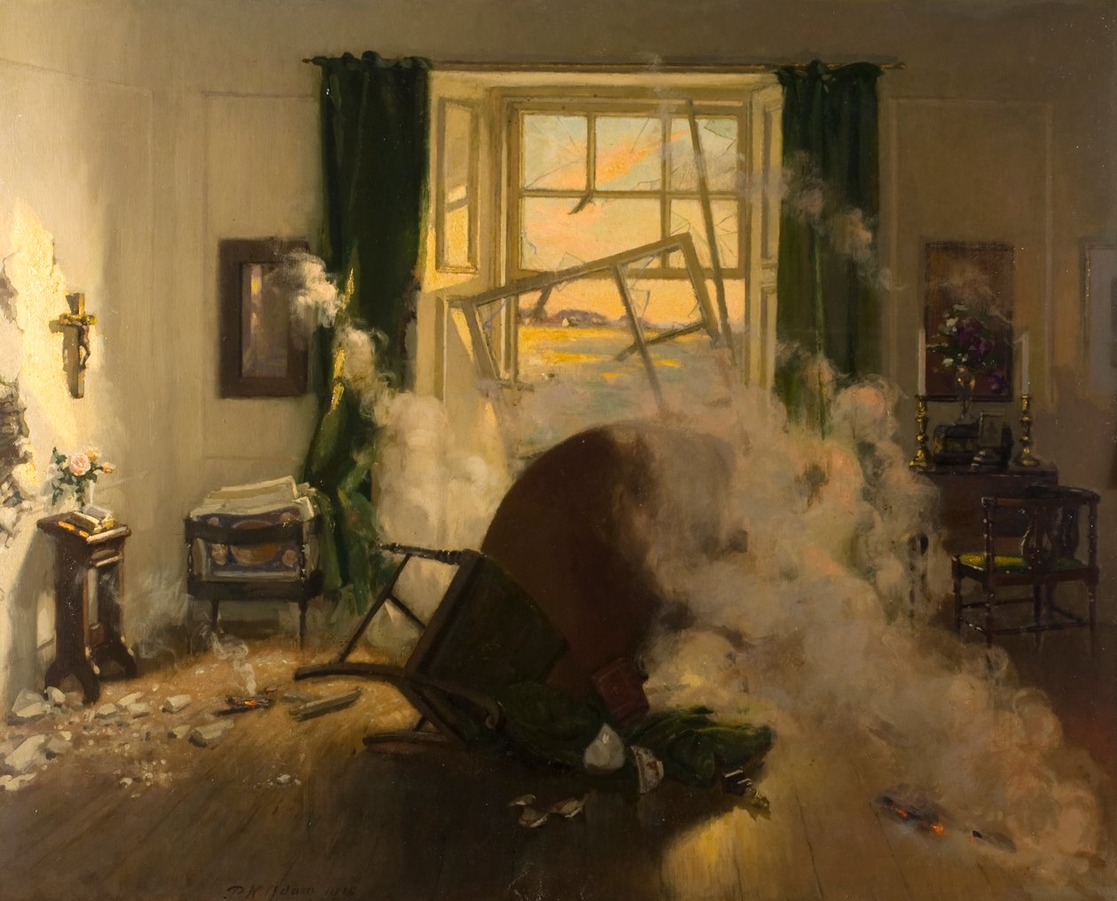 Oorlog door Patrick William Adam