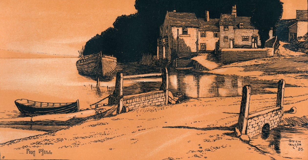 Pin Mill, 1895 door Patten Wilson