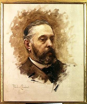 Sully Prudhomme (1839-1907) 1895 door Paul Emile Chabas