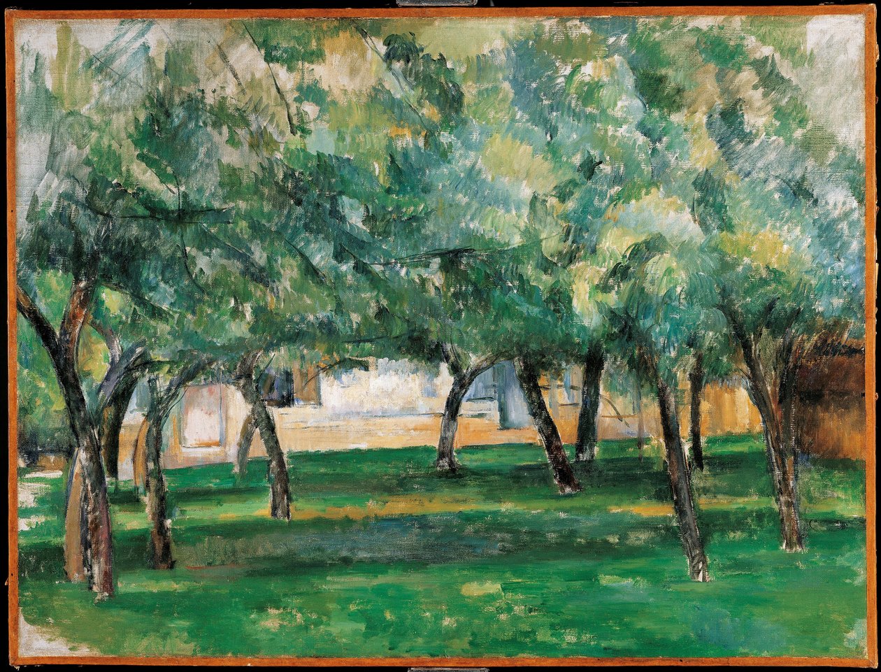Boerderij in Normandië door Paul Cézanne