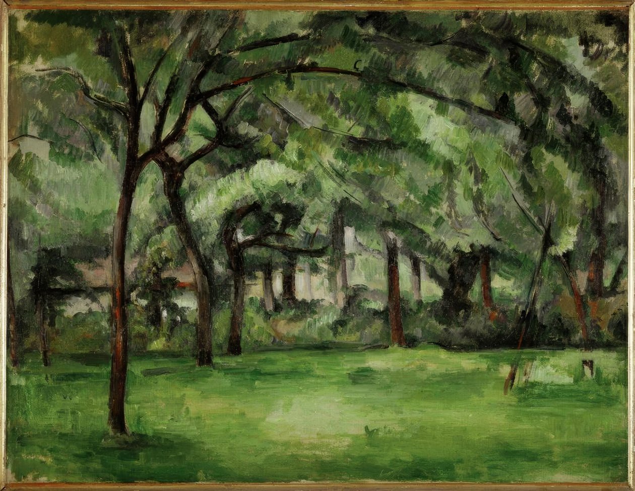 Normandische boerderij, zomer (Hattenville) door Paul Cézanne