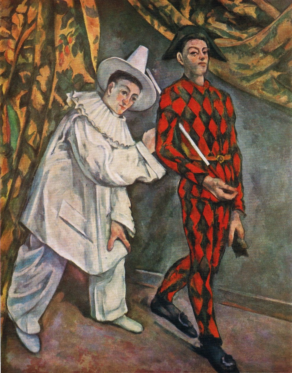 Mardi gras door Paul Cézanne