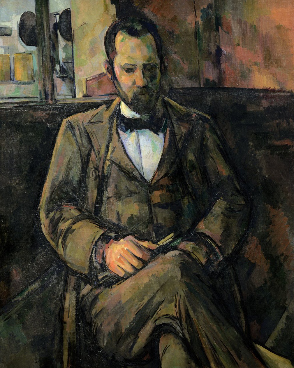 Portret van Ambroise Vollard, 1899 door Paul Cézanne