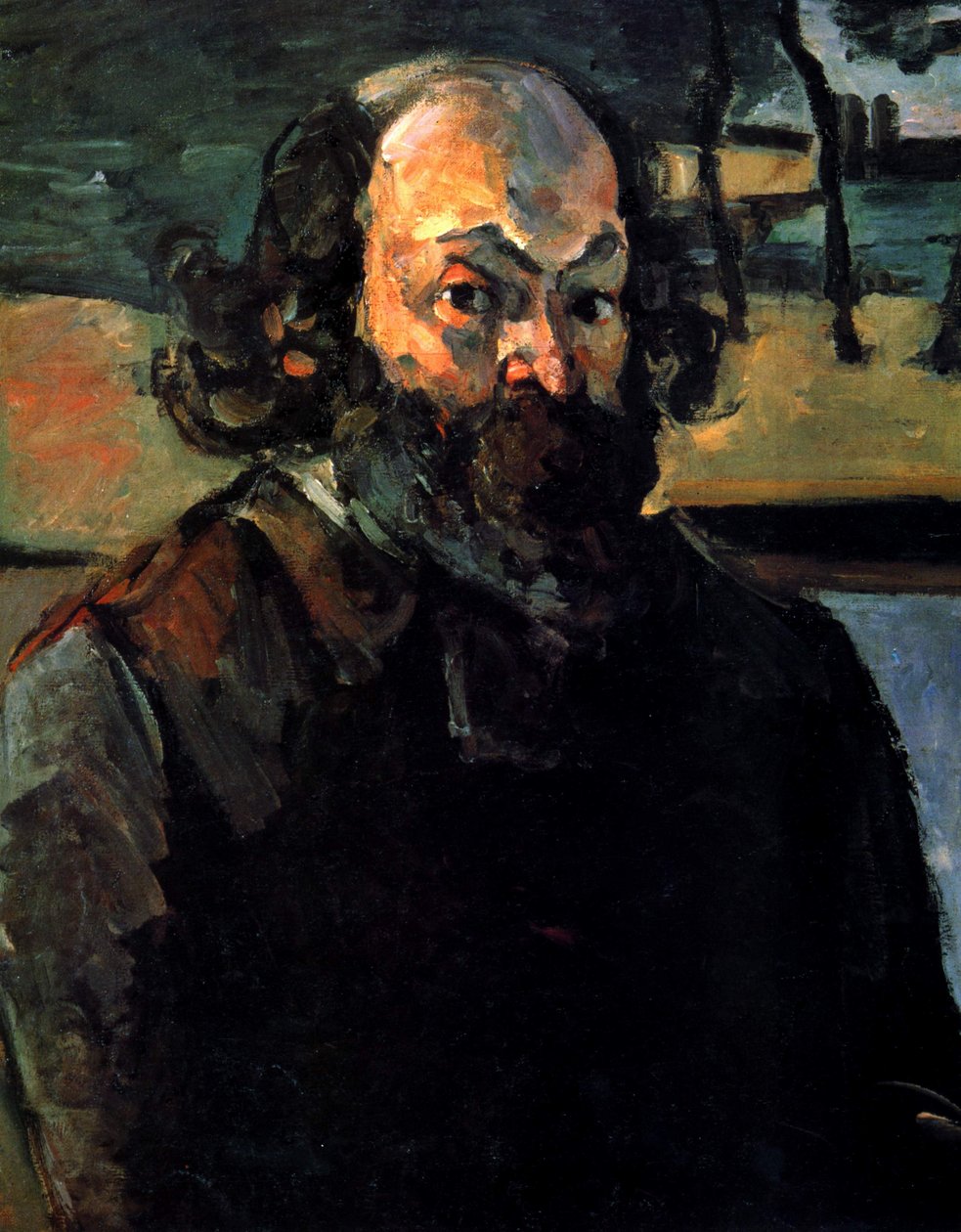 Zelfportret door Paul Cézanne