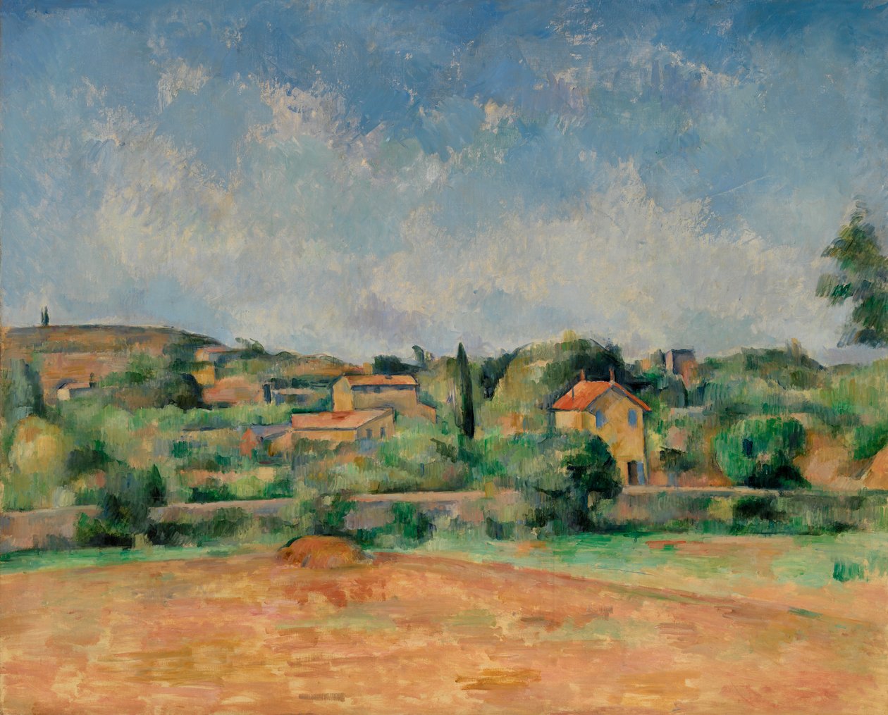 De Bellevue Vlakte, of De Rode Aarde, 1890-92 door Paul Cézanne