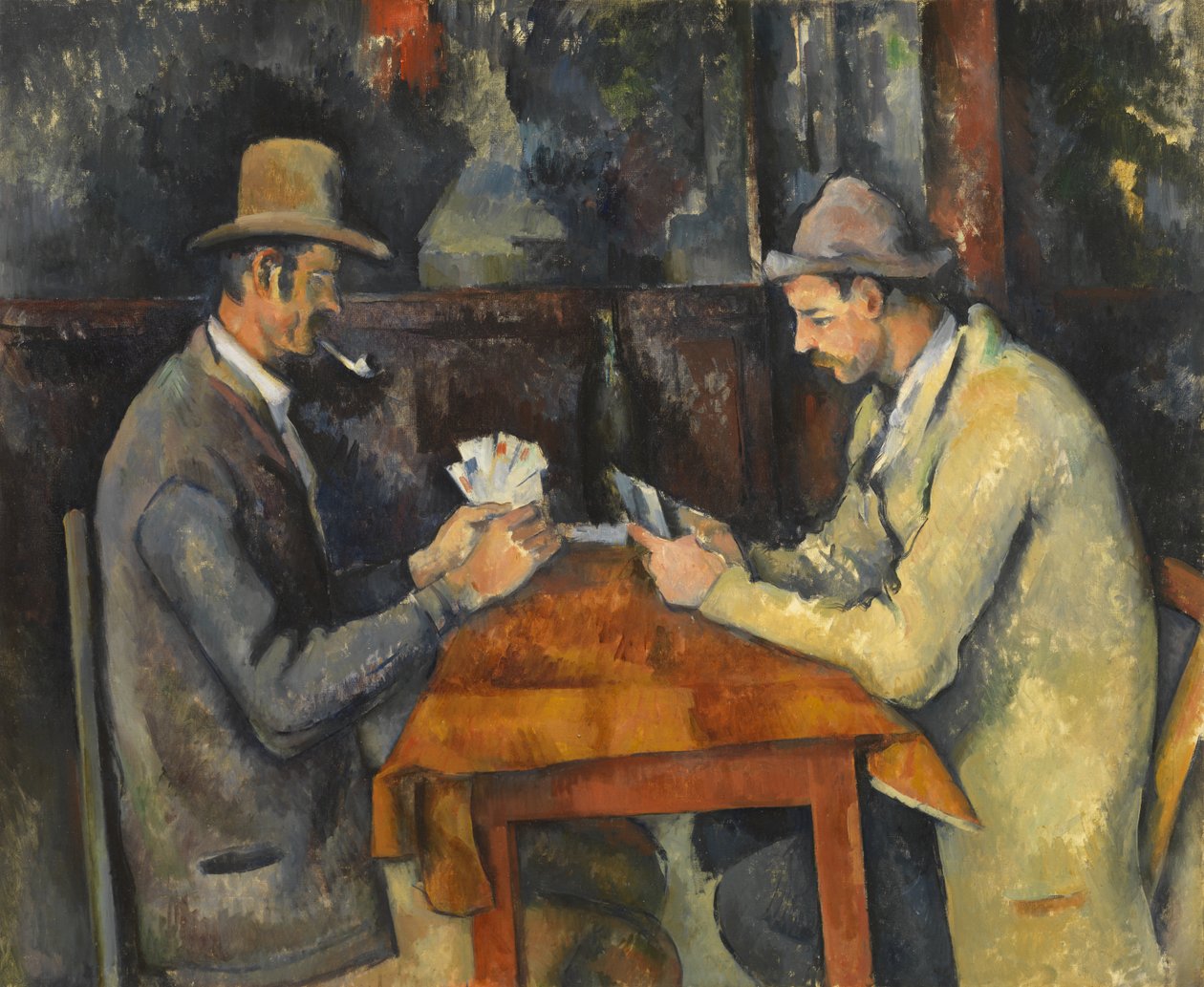 De Kaartspelers, 1893-6 door Paul Cézanne