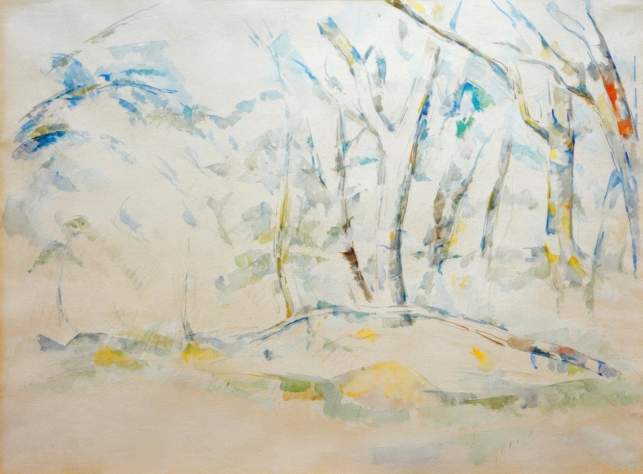 Onderhout door Paul Cézanne