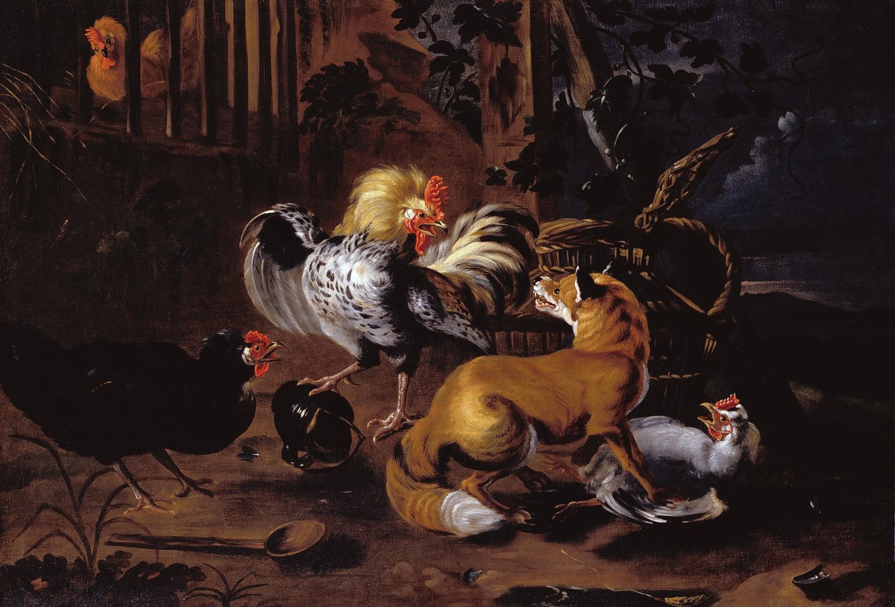 Vos en pluimvee door Paul De Vos