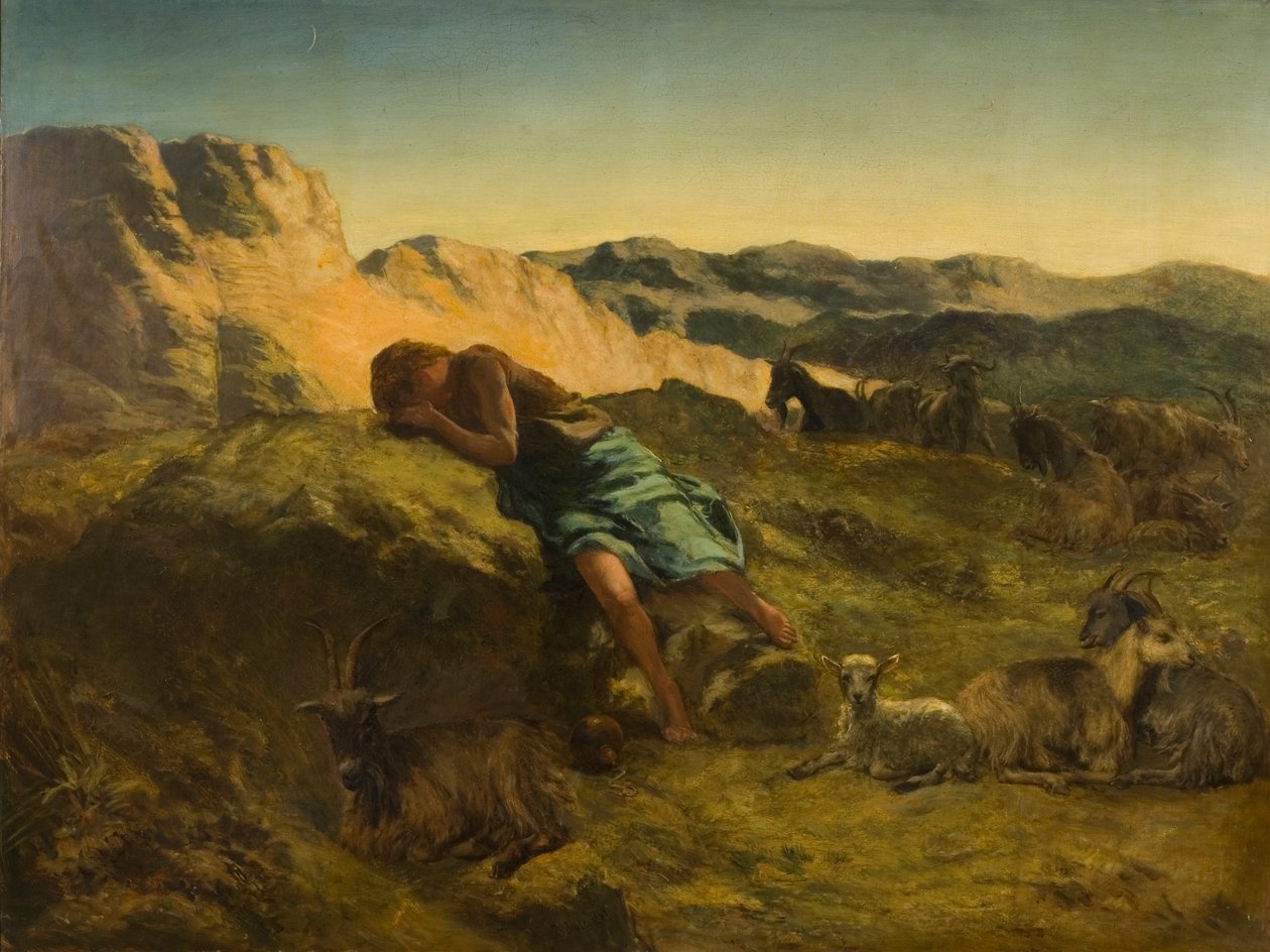 De verloren zoon, 1869 door Paul Falconer Poole