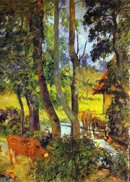 Vee Drinkt door Paul Gauguin