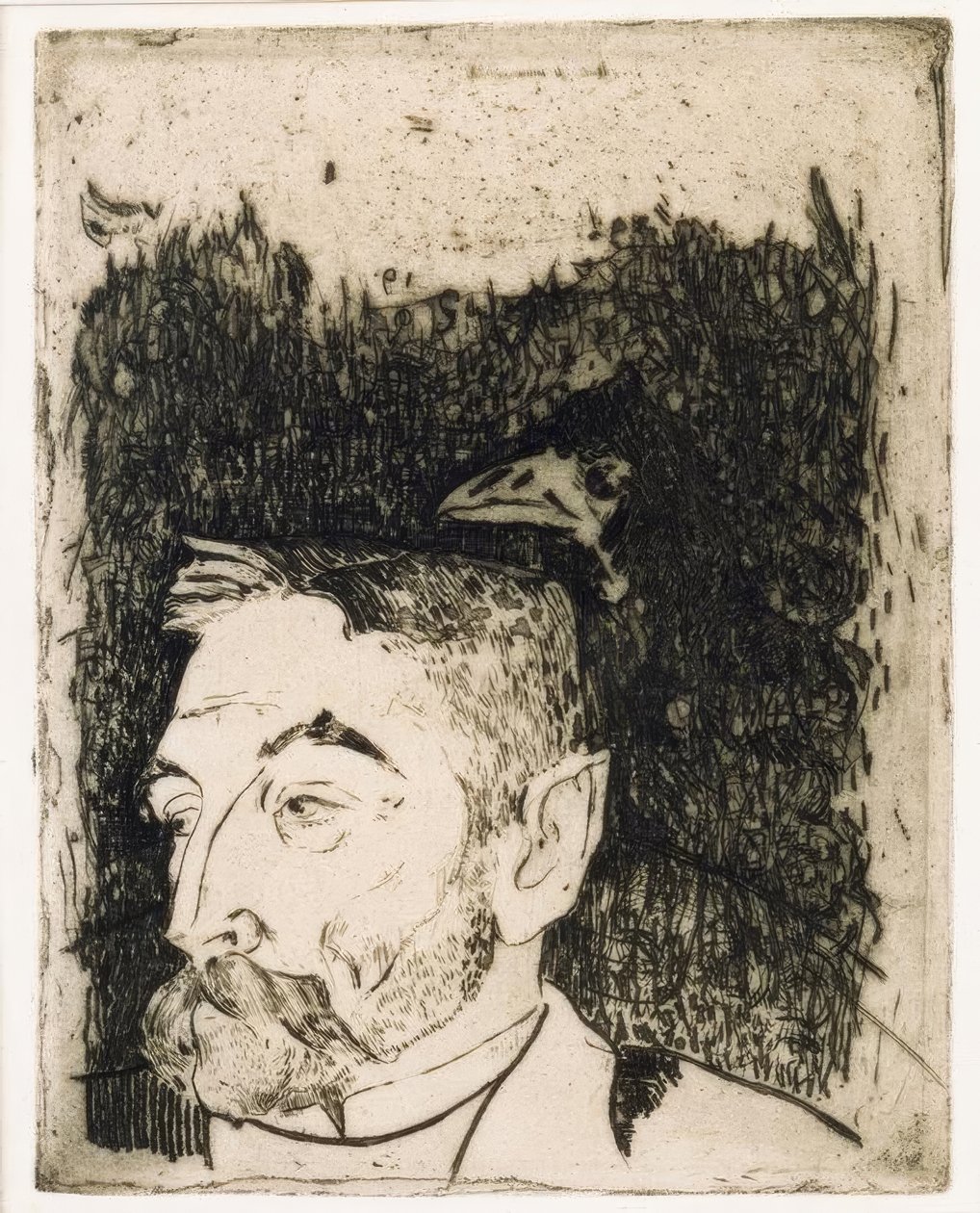 Stéphane Mallarmé door Paul Gauguin