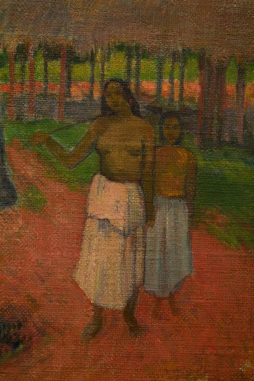 Tahitiaans idylle door Paul Gauguin