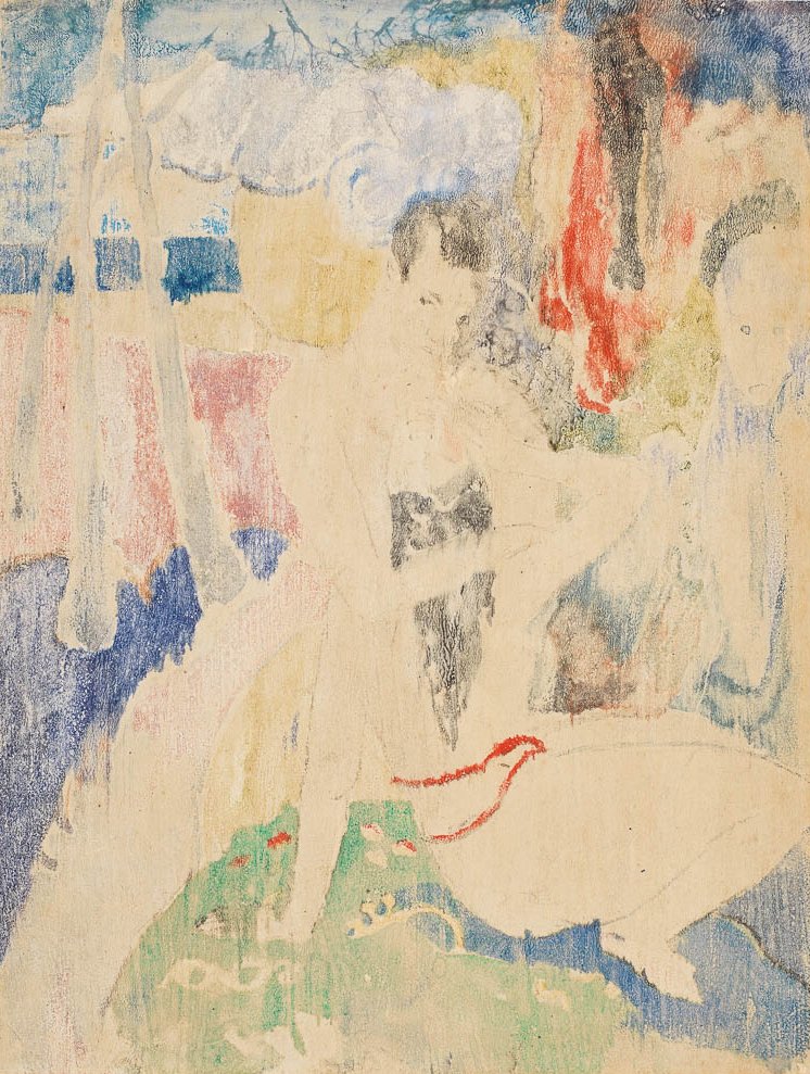 Te Faruru door Paul Gauguin