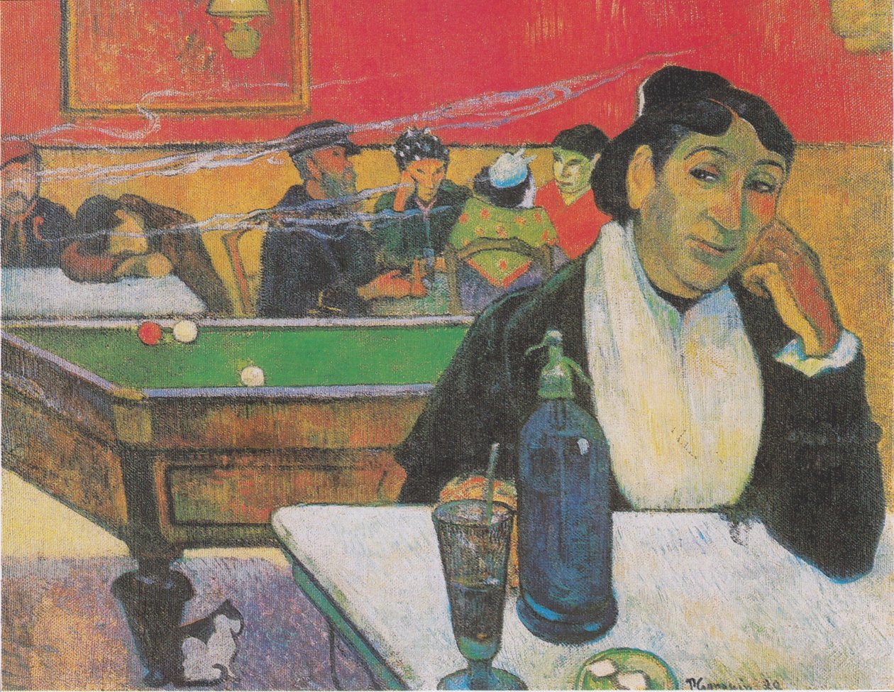 Het Nachtcafé door Paul Gauguin