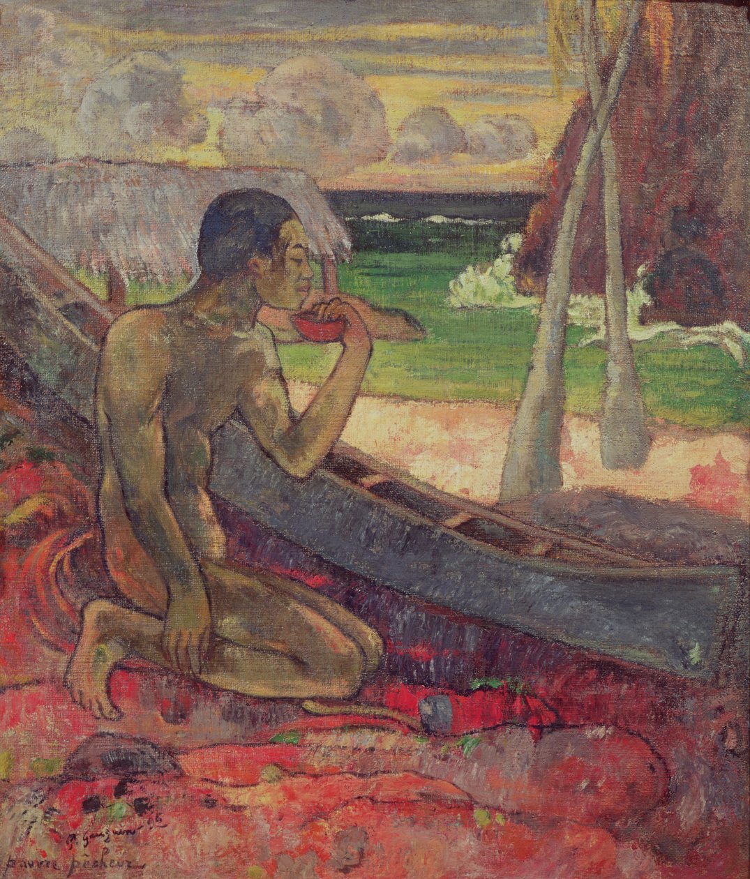 De Arme Visser, 1896 door Paul Gauguin