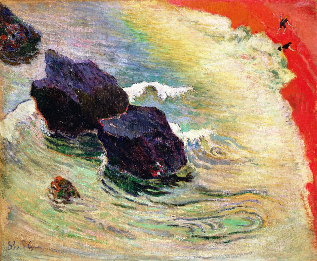 De Golf door Paul Gauguin