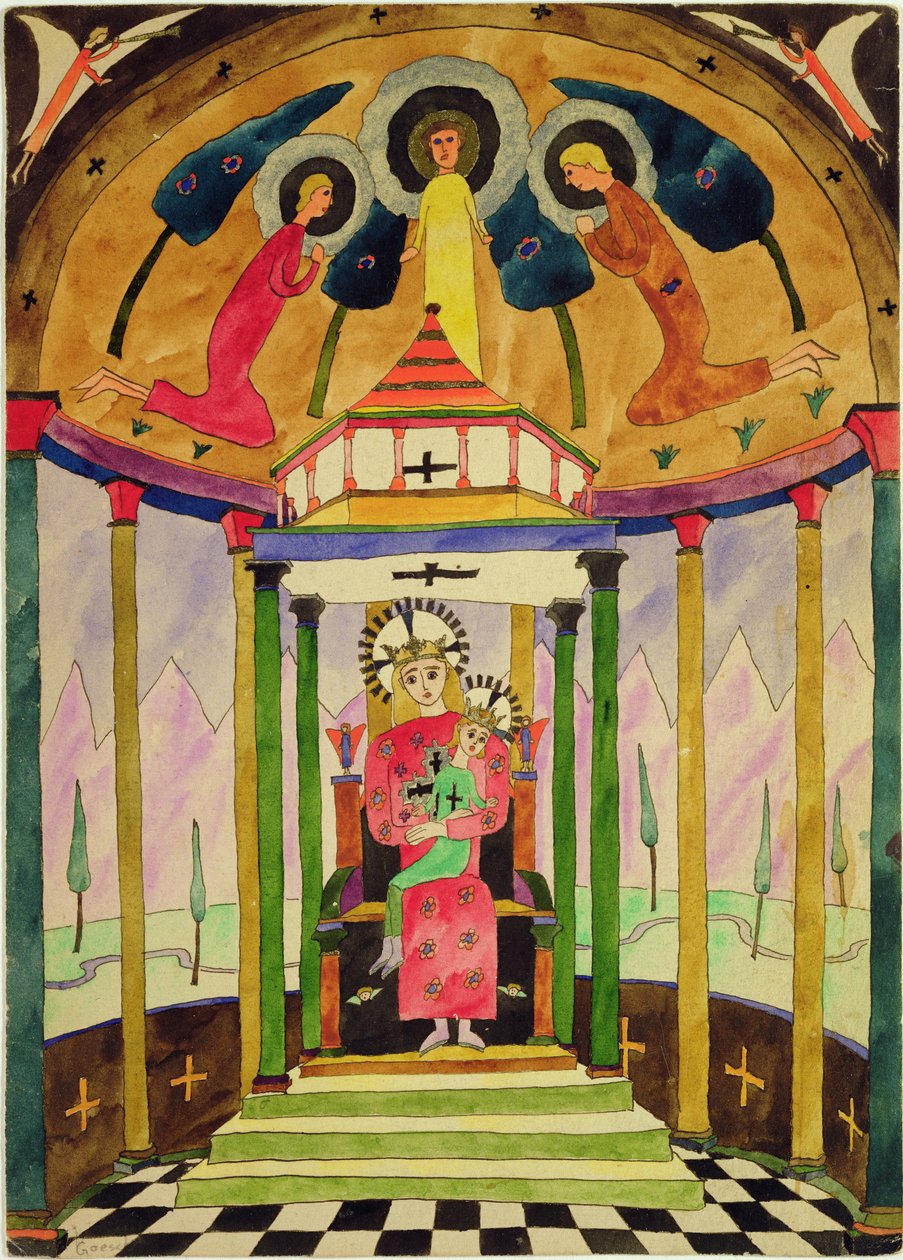 Madonna, 1923 door Paul Goesch
