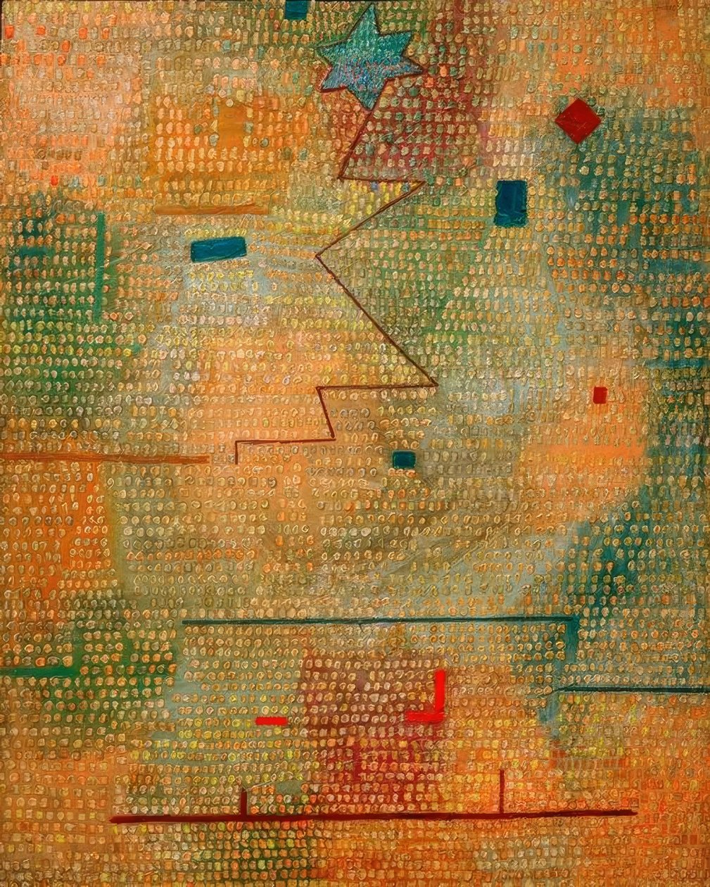 Opkomende Ster door Paul Klee