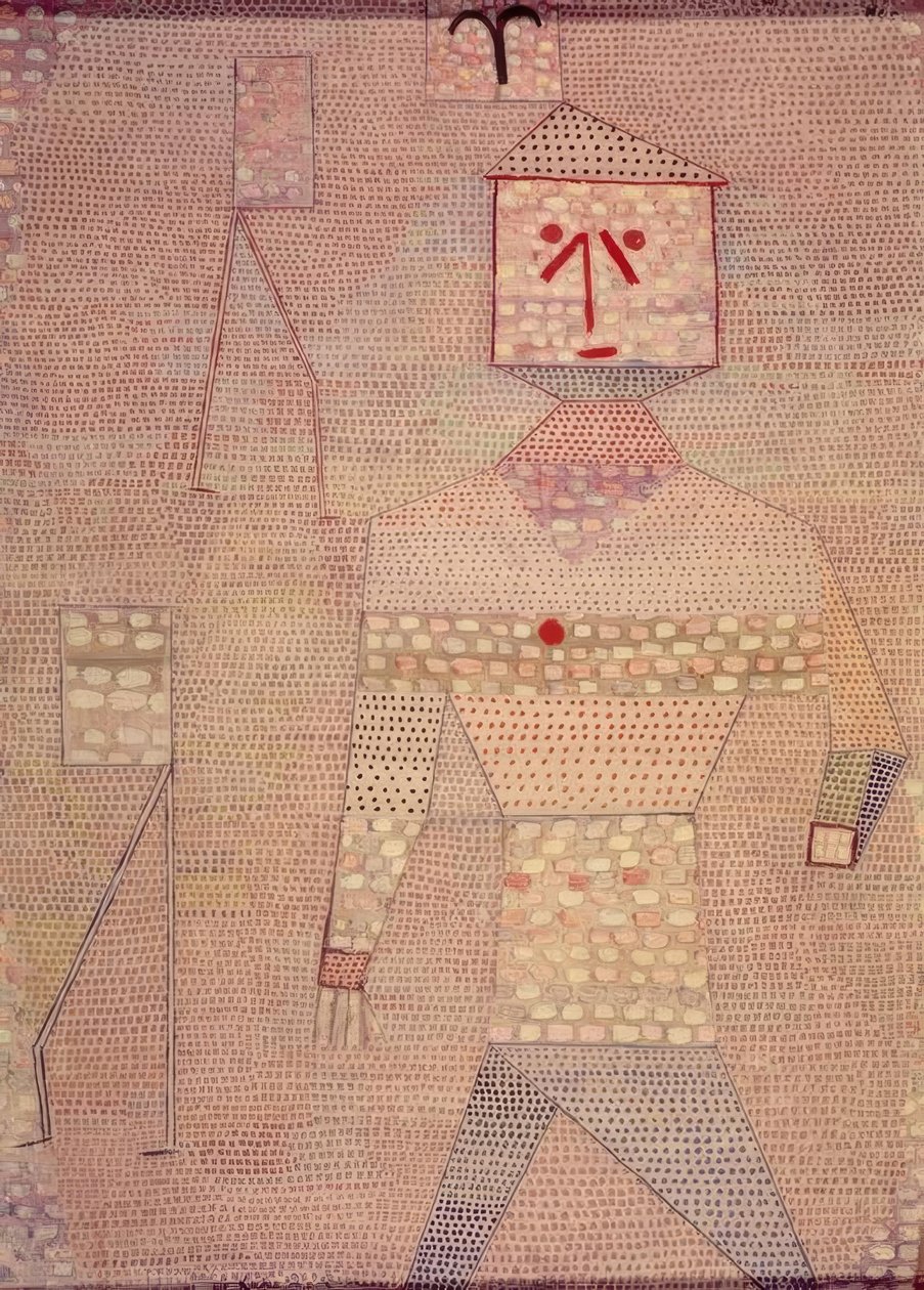 Barbaarse veldheer door Paul Klee