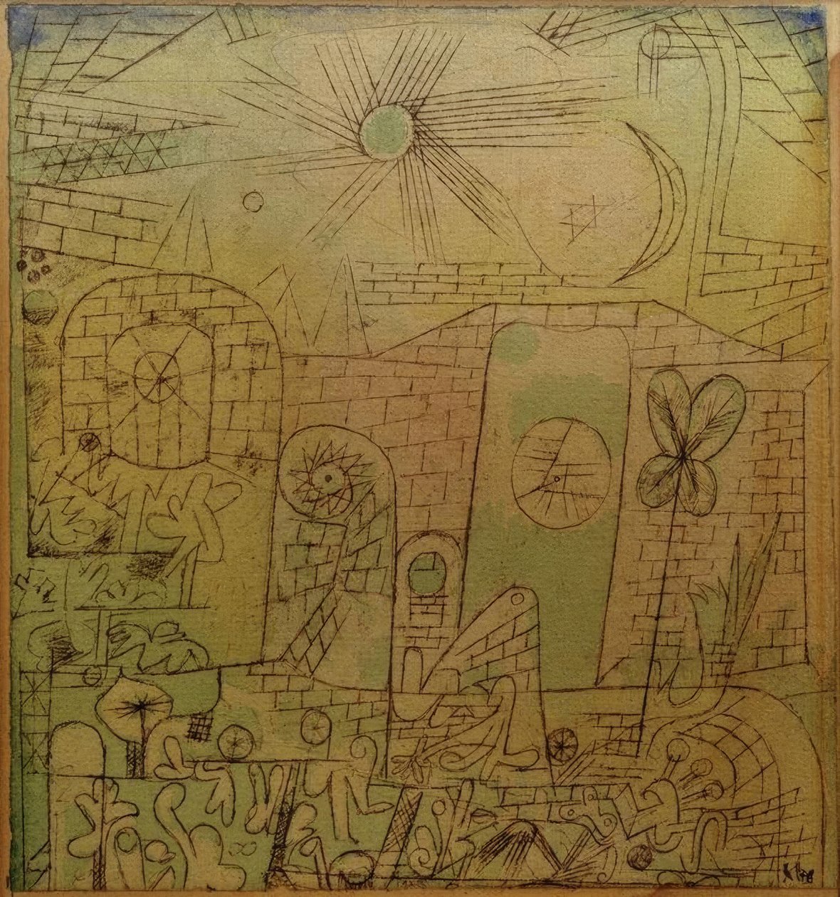 Lentezon door Paul Klee