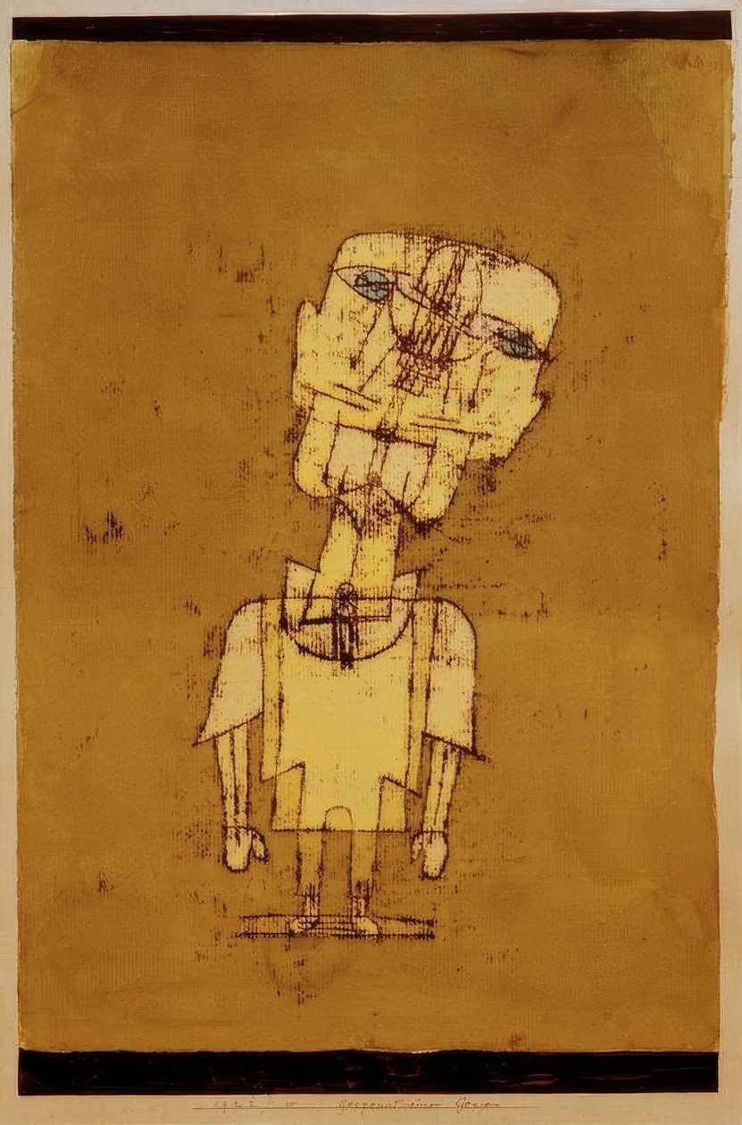Geest van een genie door Paul Klee