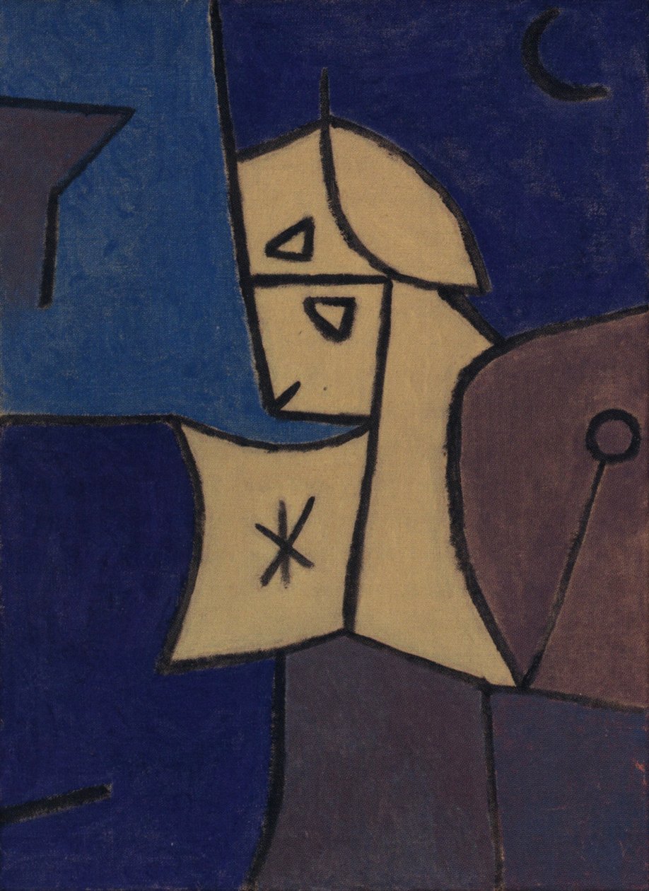Hoge wachter door Paul Klee