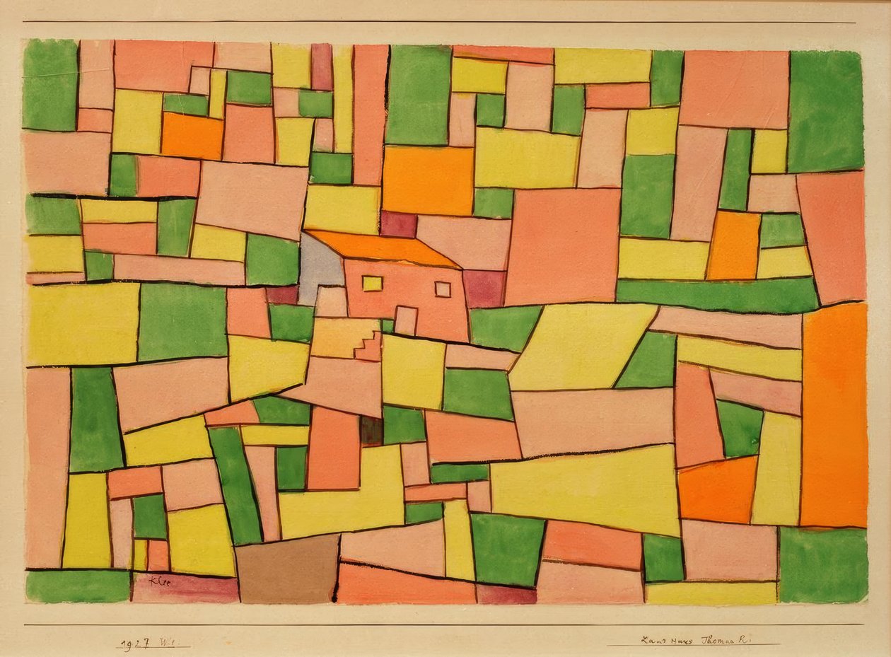 Landhuis Thomas R. door Paul Klee
