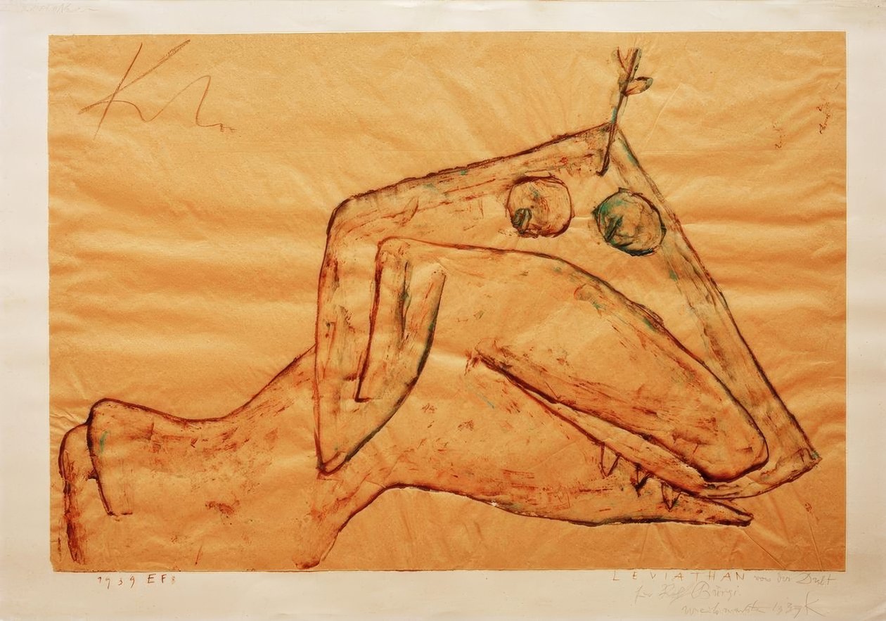 Leviathan door Paul Klee