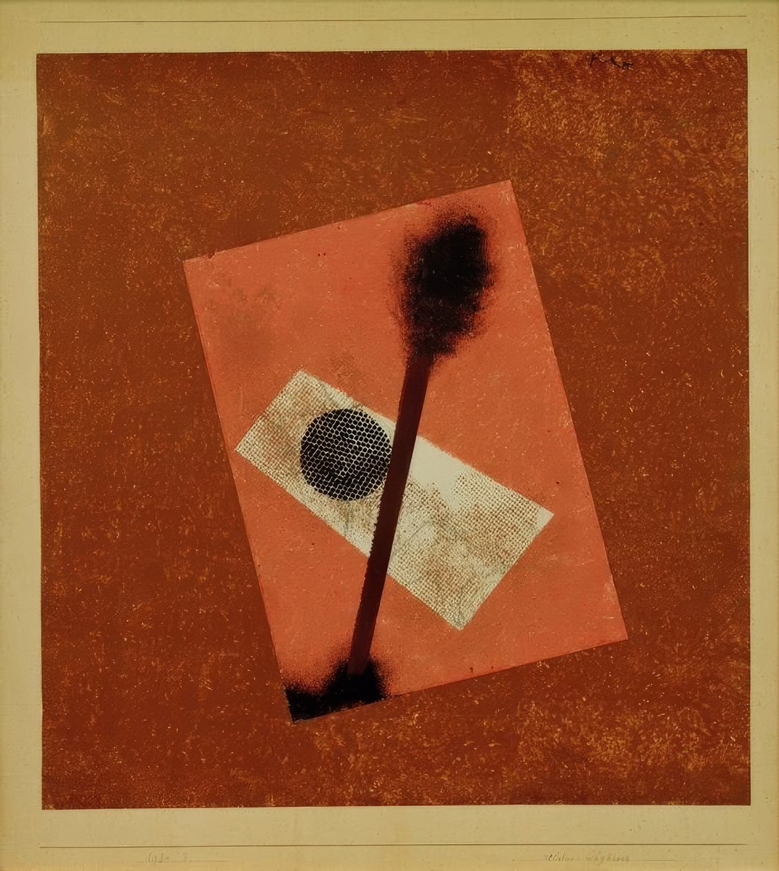 Relatief-weegbaar door Paul Klee