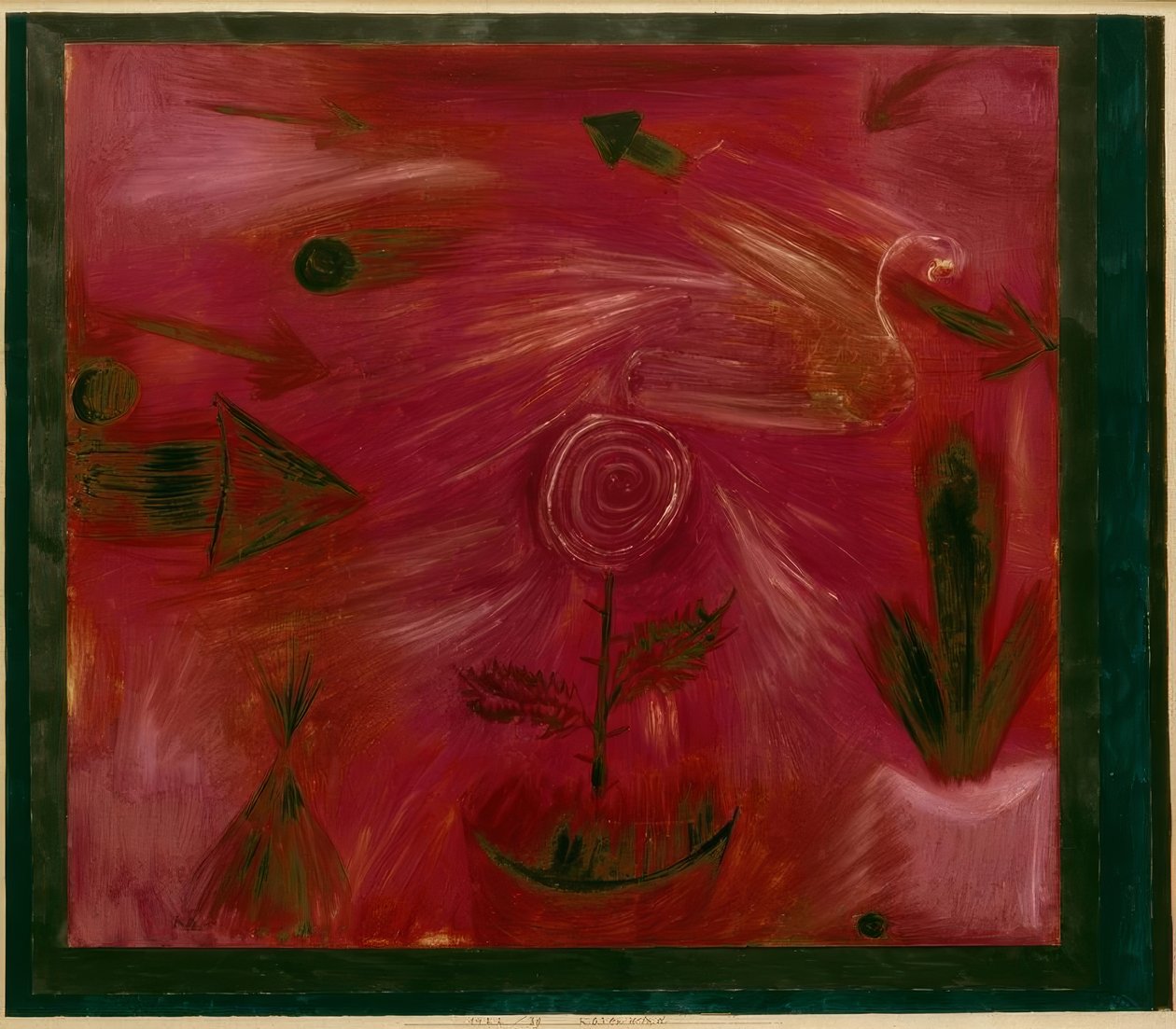 Rozenwind door Paul Klee
