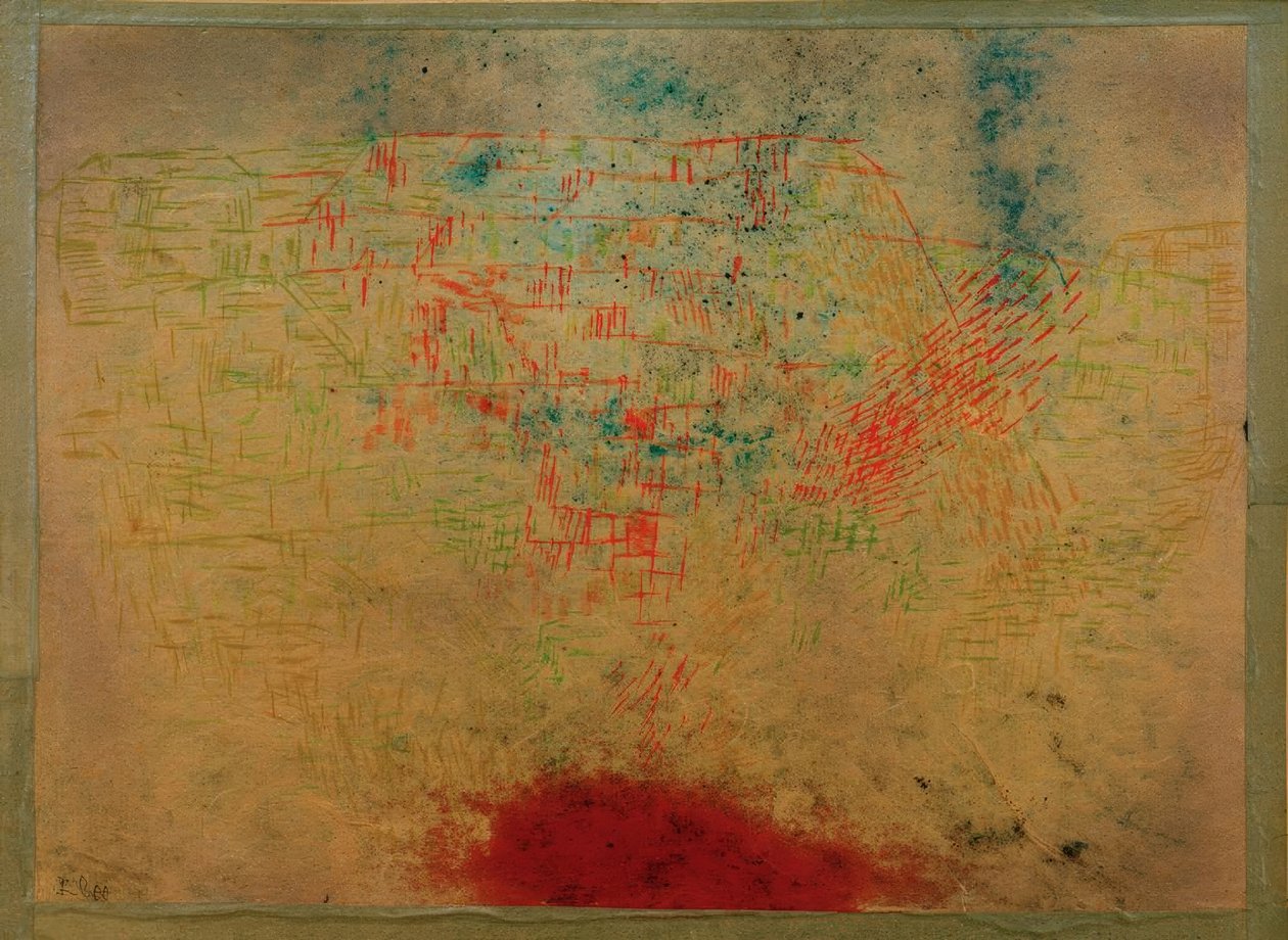 Zuidelijke kust door Paul Klee