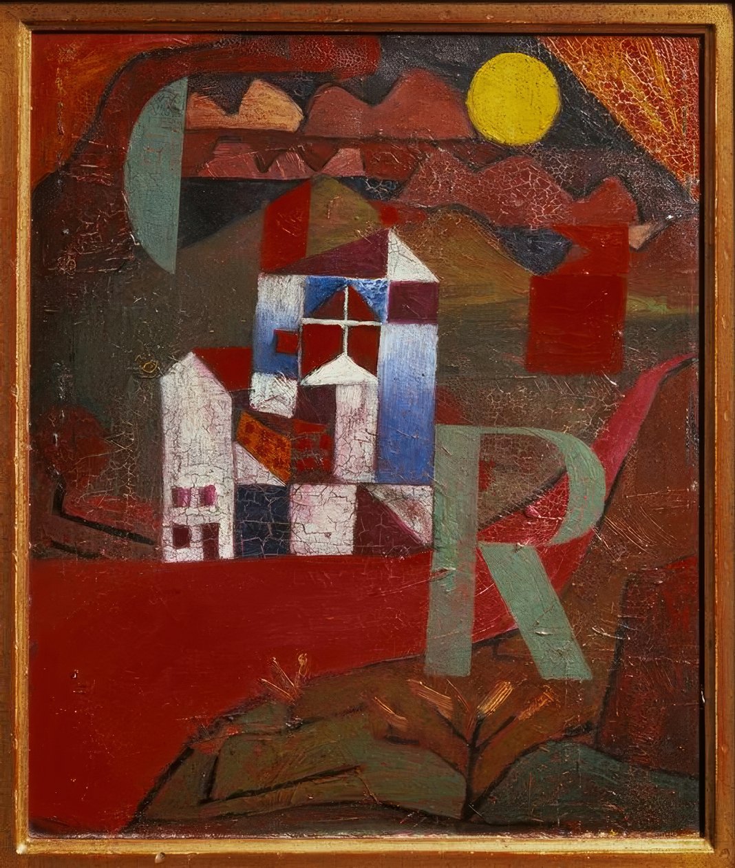Villa R. door Paul Klee