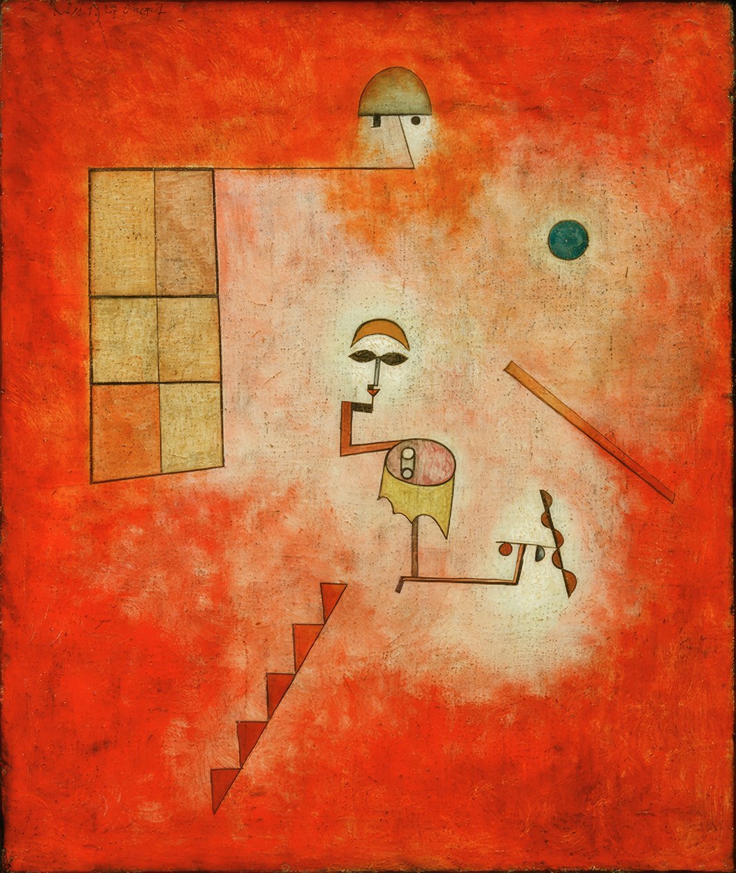 Tovenaar door Paul Klee