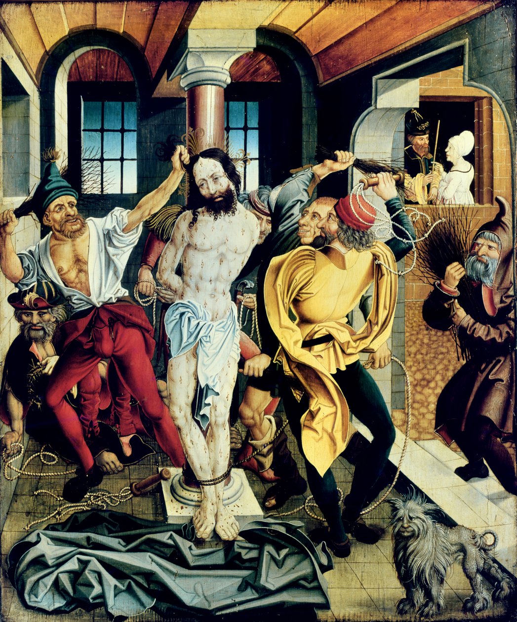 De geseling van Christus door Paul Lautensack