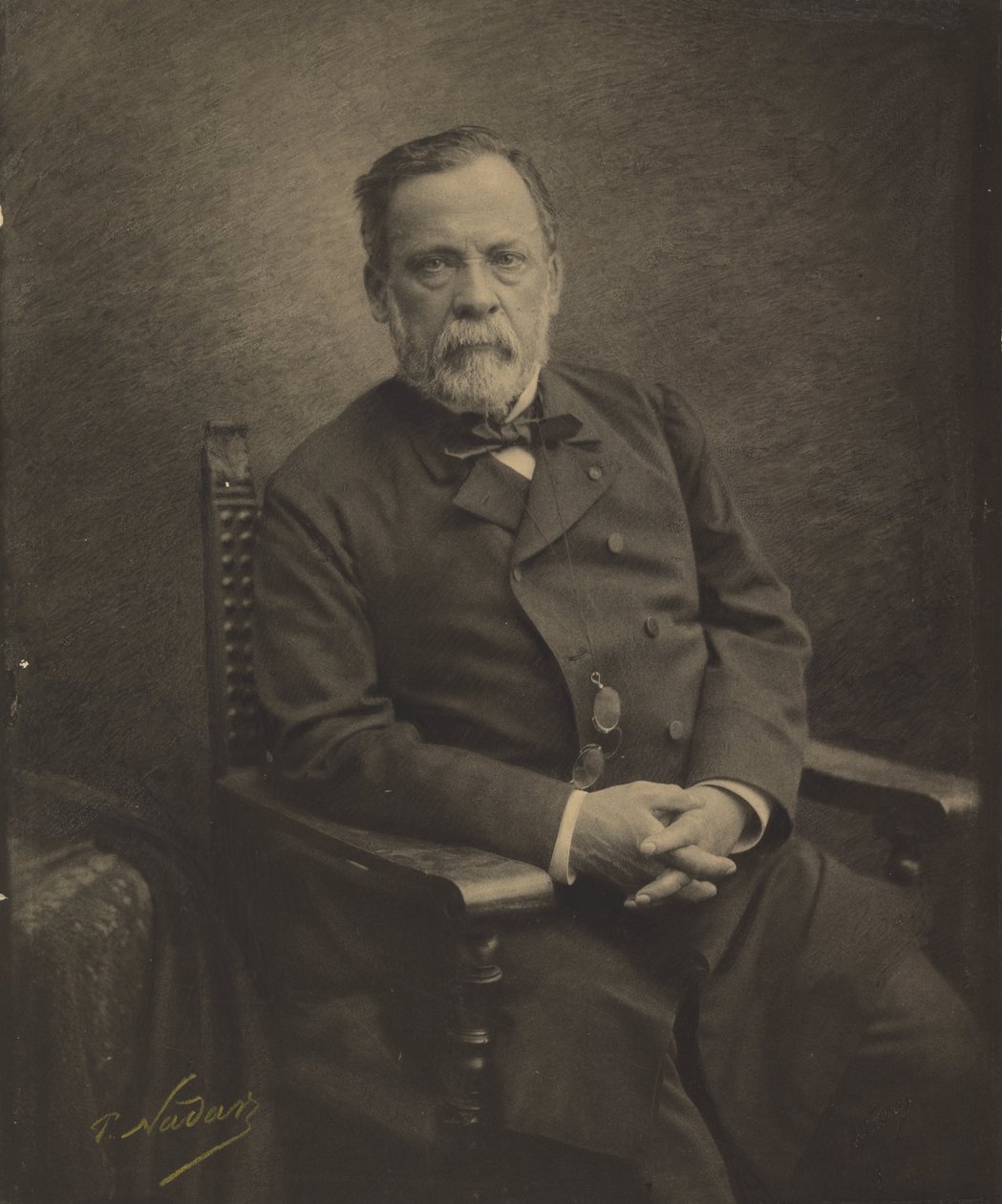 (Louis Pasteur) door Paul Nadar