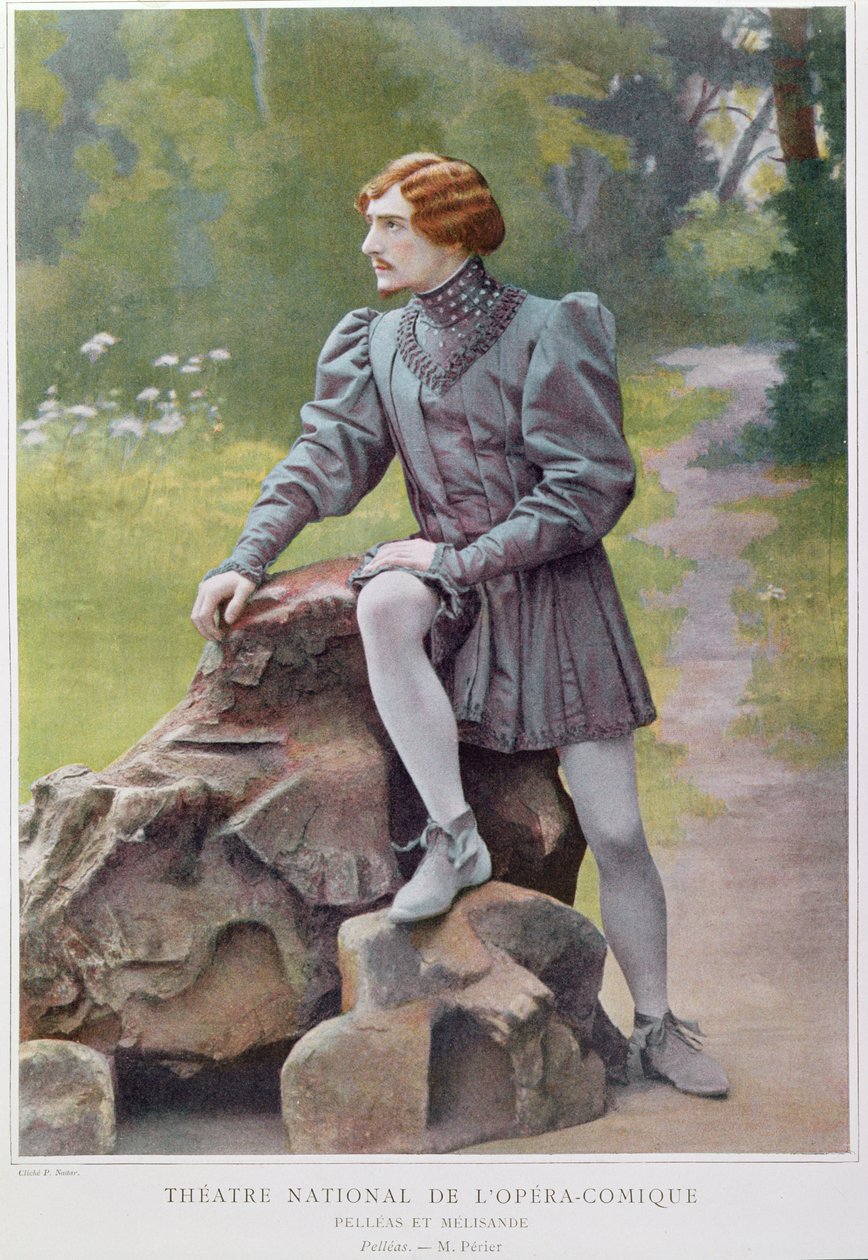 Jean Perier (1869-1954) in de rol van Pelleas in 
