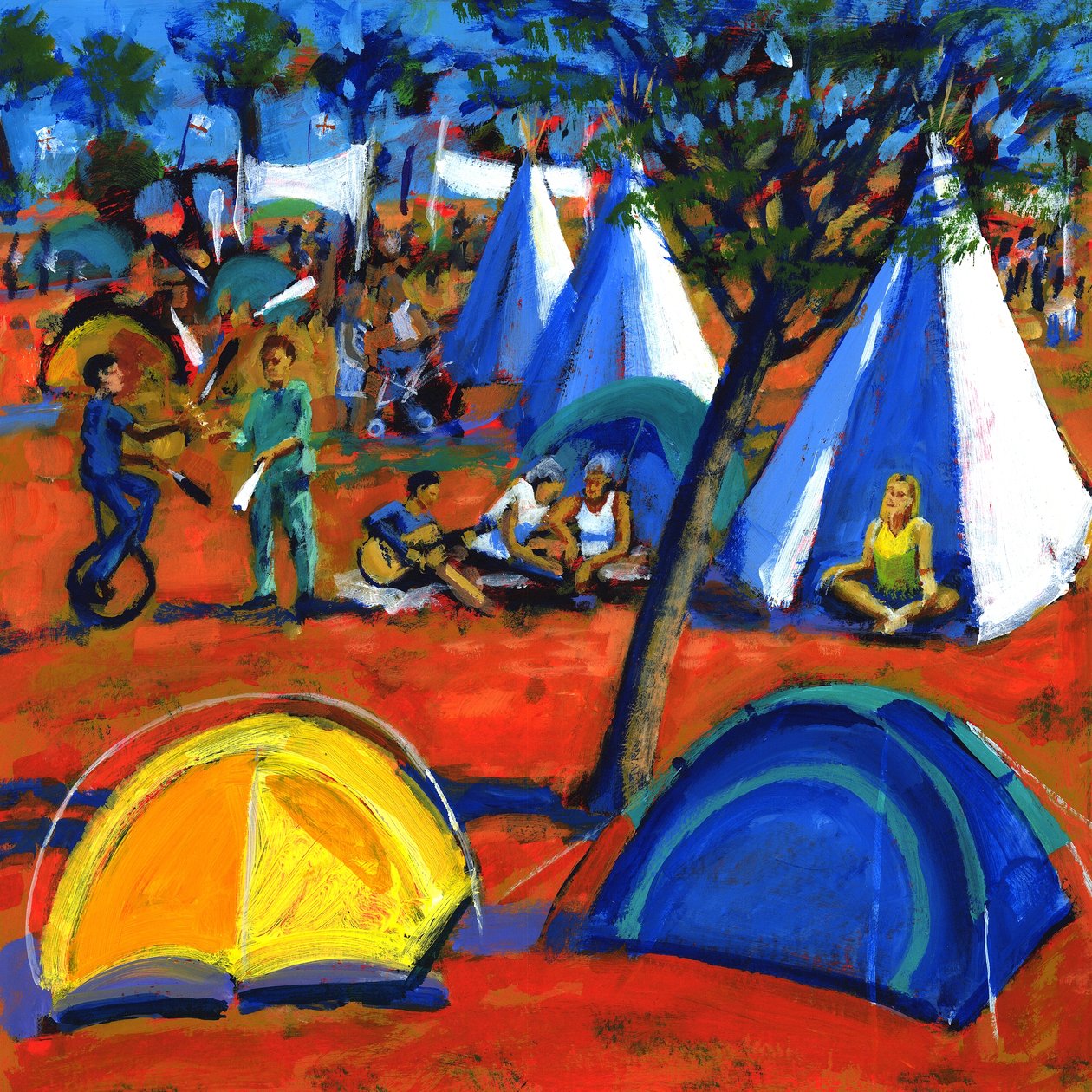 Popfestival, 2008 door Paul Powis