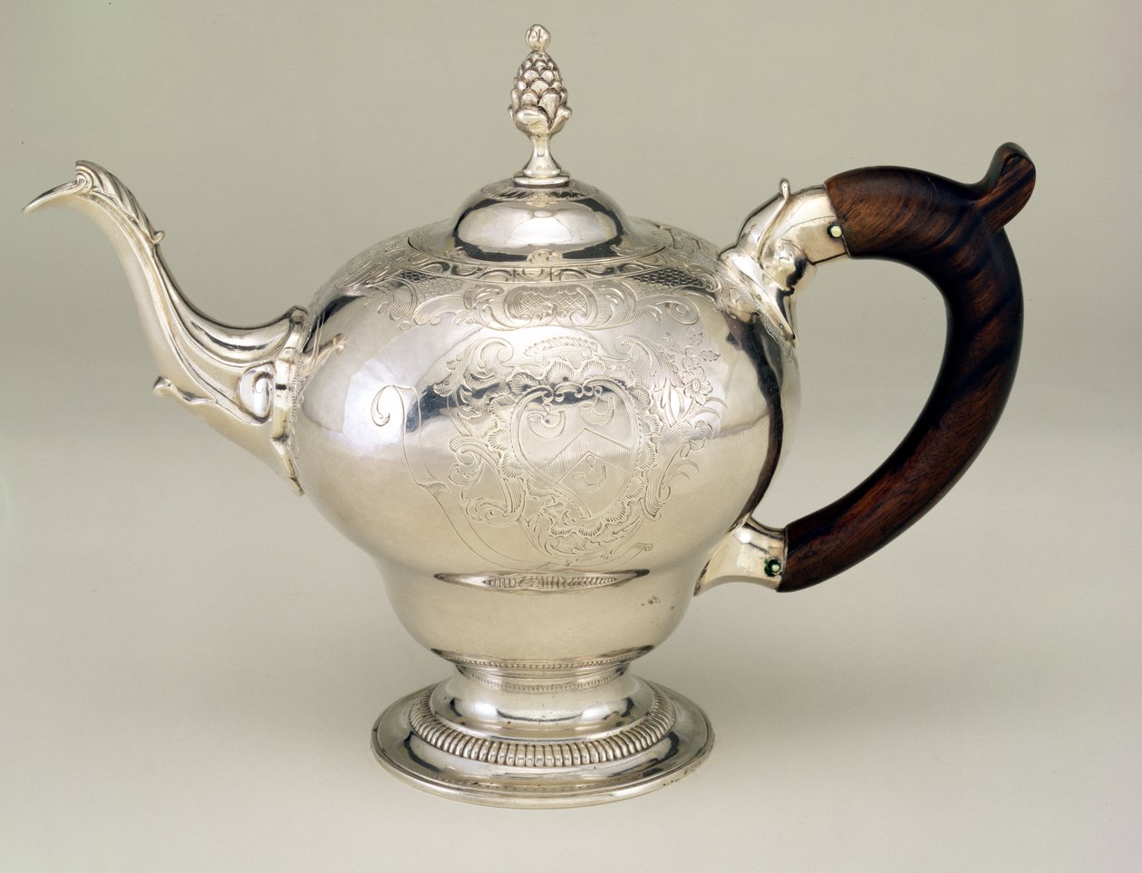 Theepot (zilver) door Paul Revere
