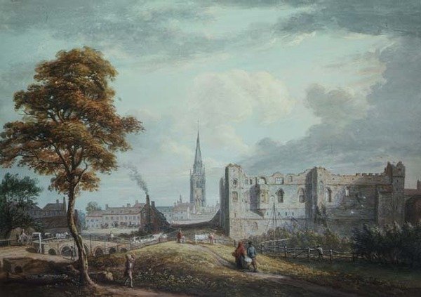 Windsor door Paul Sandby
