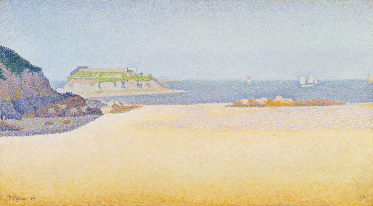 Ile la Comtesse, Pontrieux door Paul Signac