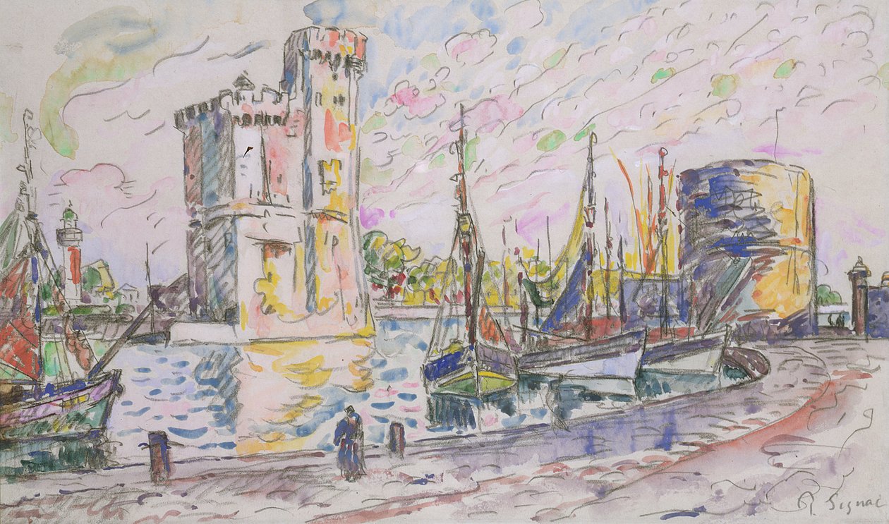 La Rochelle door Paul Signac