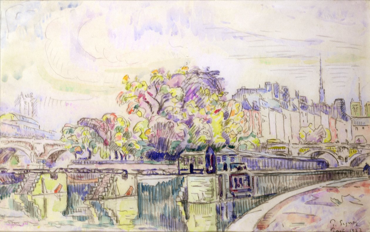 Parijs door Paul Signac