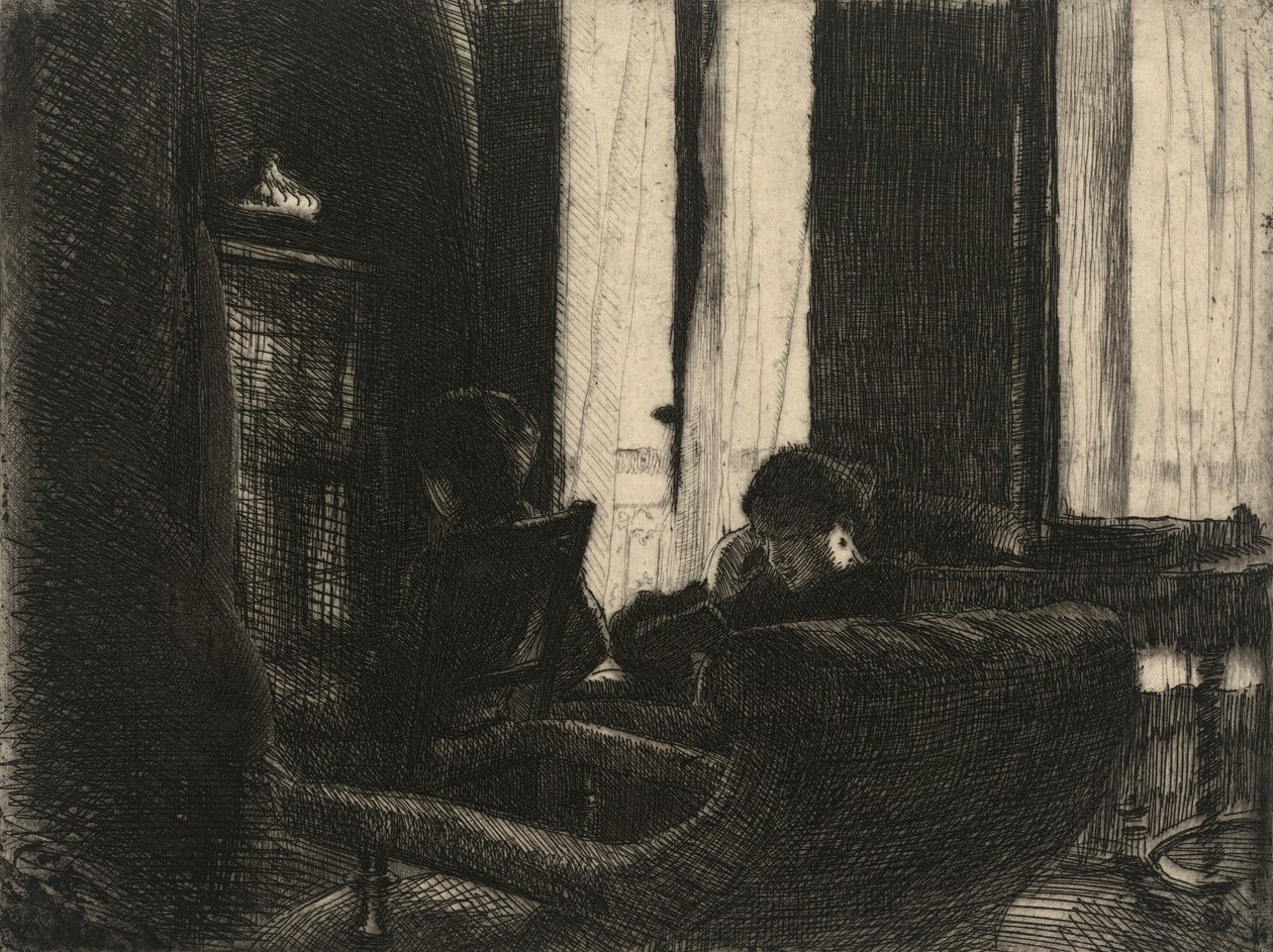 Intimiteit, 1889 door Paul Albert Besnard