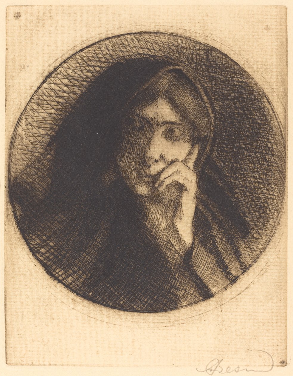 Madame Aman Jean, 1898 door Paul Albert Besnard